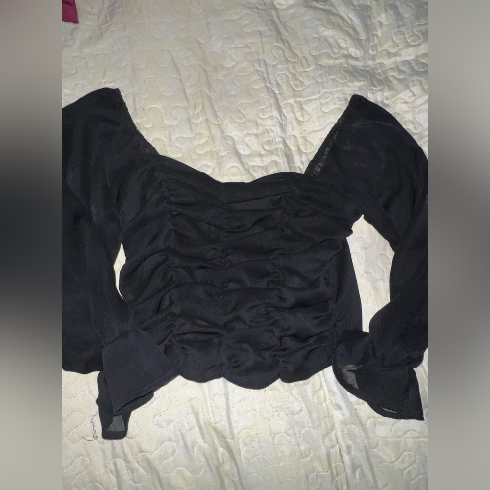 Long sleeve blouse